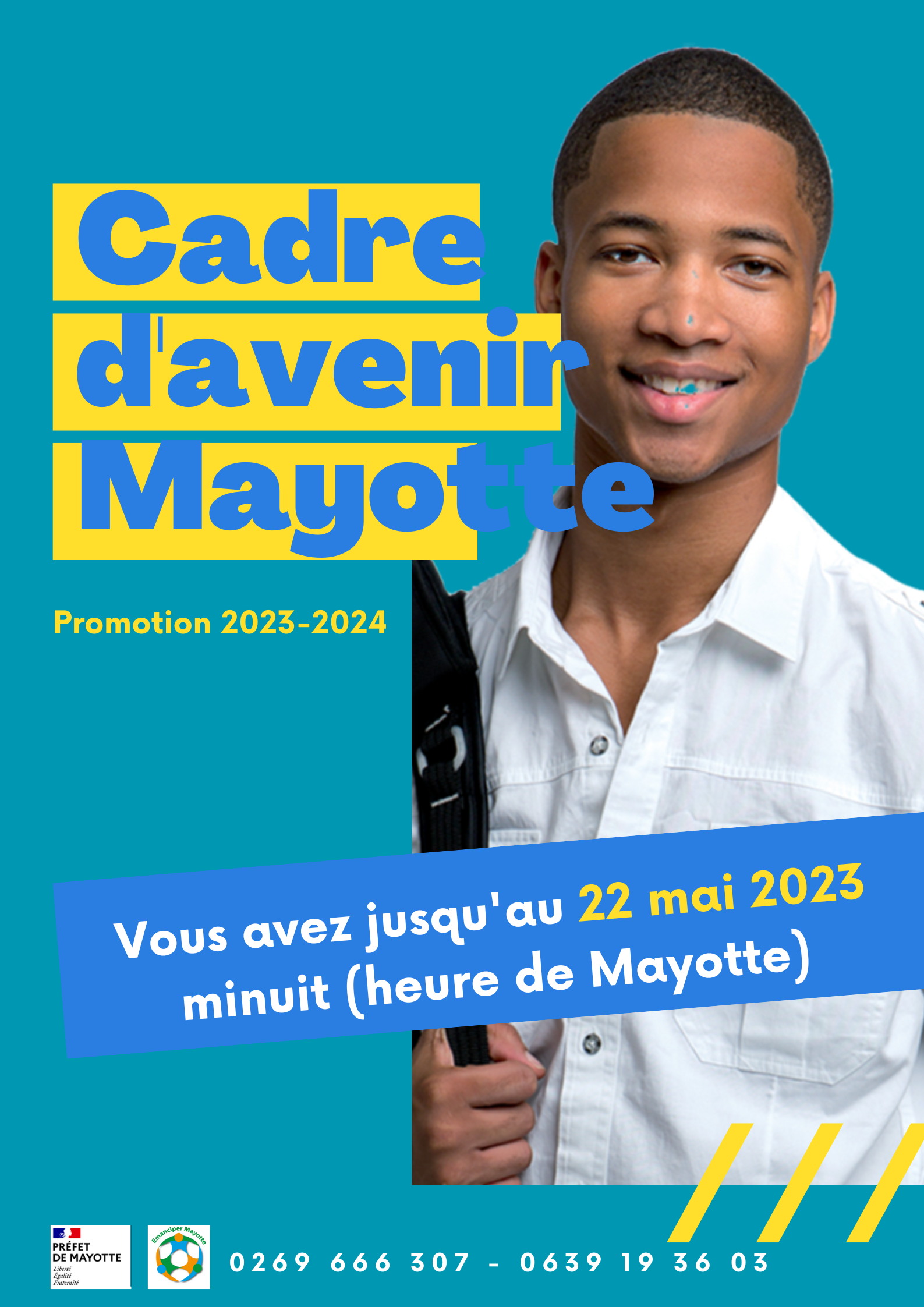 Cadre d'avenir Mayotte : Ouverture candidature pour la promotion 2023-2024