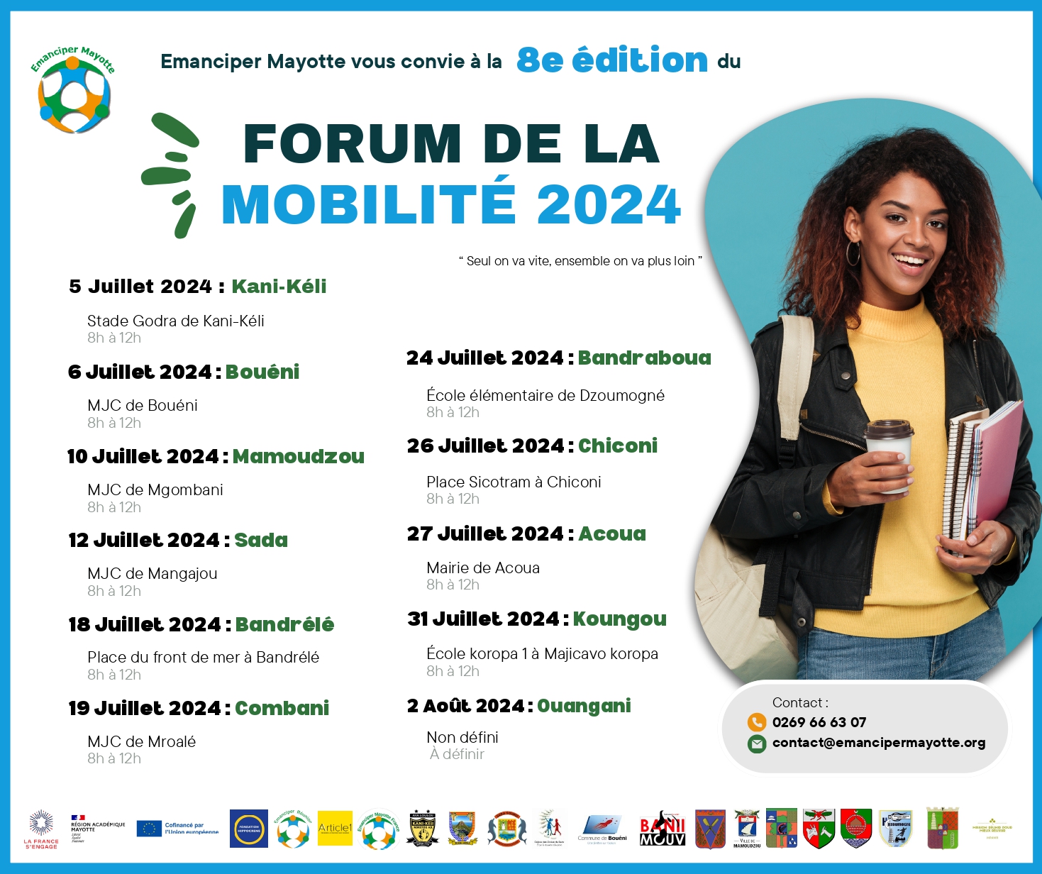Forum de la mobilité 2024 | Départ de la caravane du 05 juillet au 02 Aout 